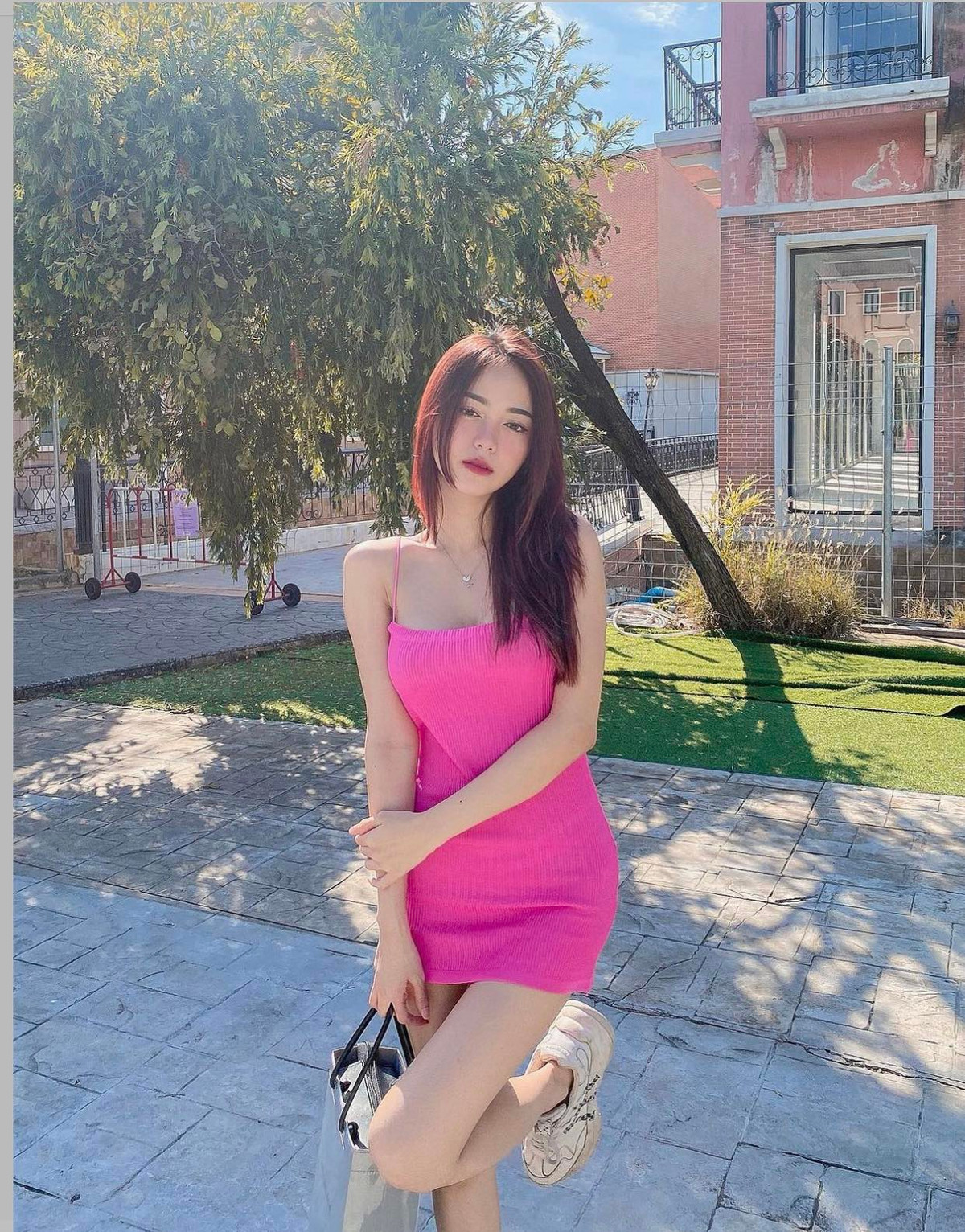 Pornsawan Phusua là gương mặt không còn xa lạ với những người quan tâm đến hội hot girl Thái Lan.