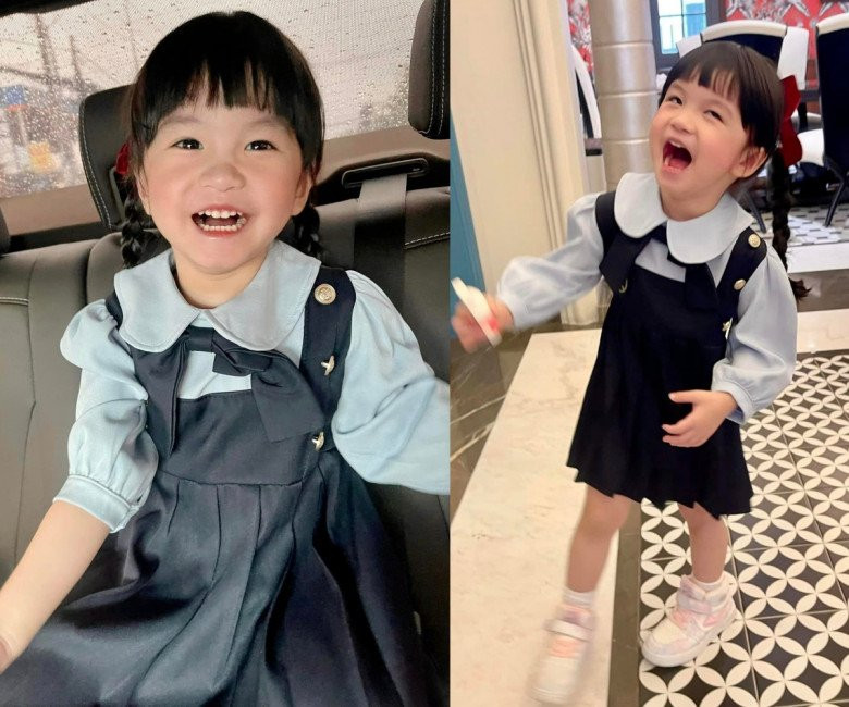 Bên dưới bài đăng, em bé nhận được rất nhiều lời khen cho phong cách chuẩn tiểu thư.