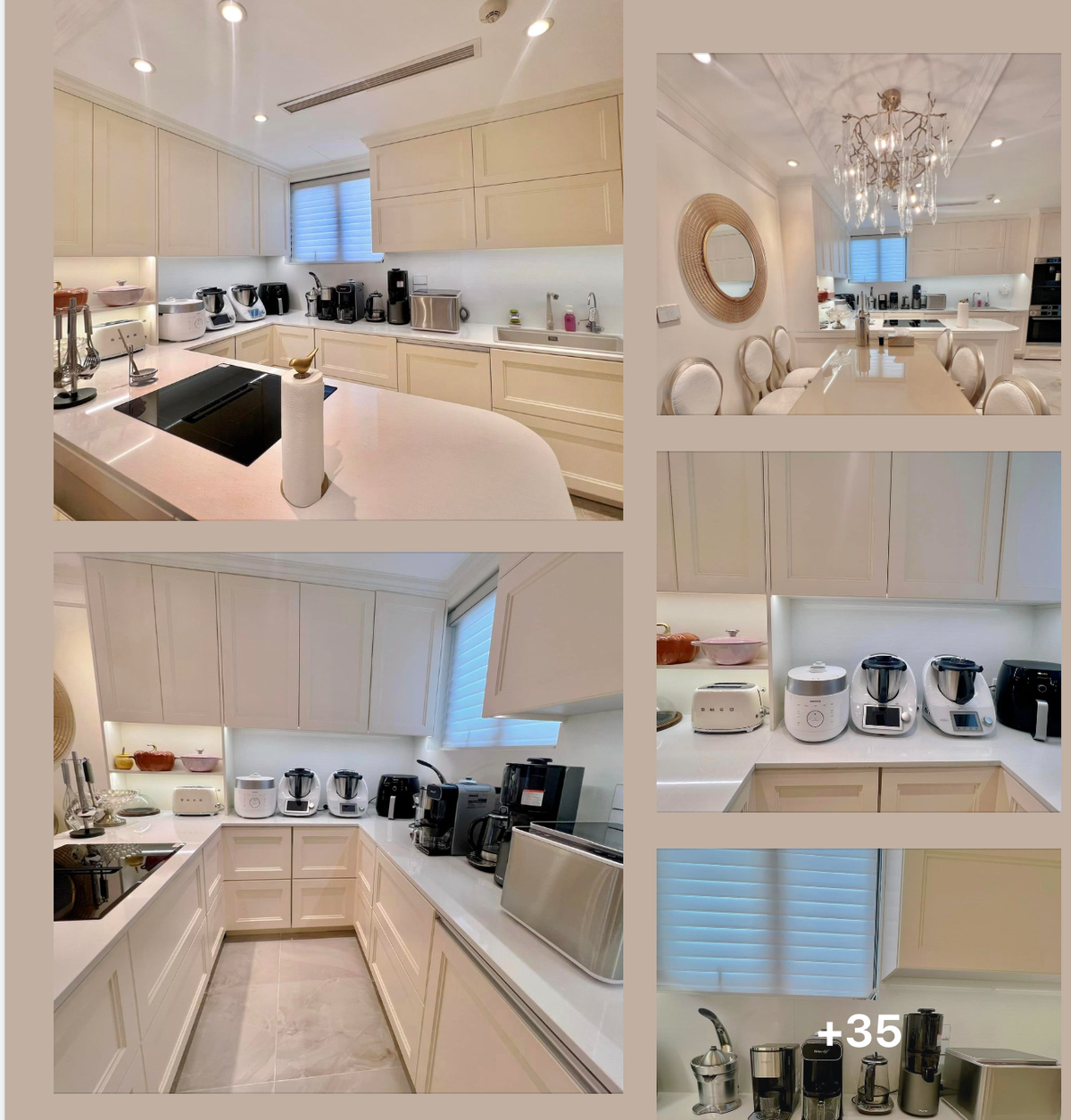 Mới đây, Diệp Chi chia sẻ niềm hạnh phúc của bản thân khi được chăm chút cho căn bếp của gia đình. Nàng BTV còn không quên đính kèm loạt hình ảnh chụp căn bếp để hội chị em cùng chiêm ngưỡng.