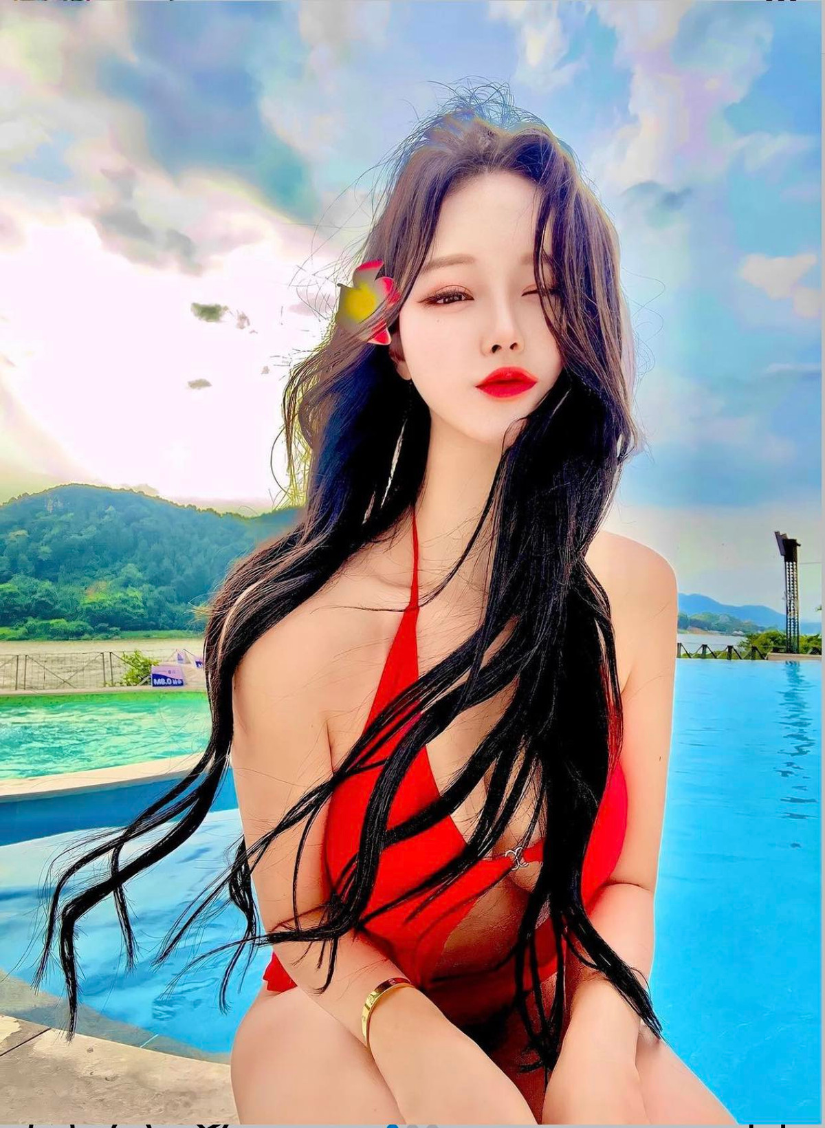 Vì chẳng khác gì một cô nàng búp bê, Seo Yoo A có thể diện mọi loại trang phục mà cô yêu thích.