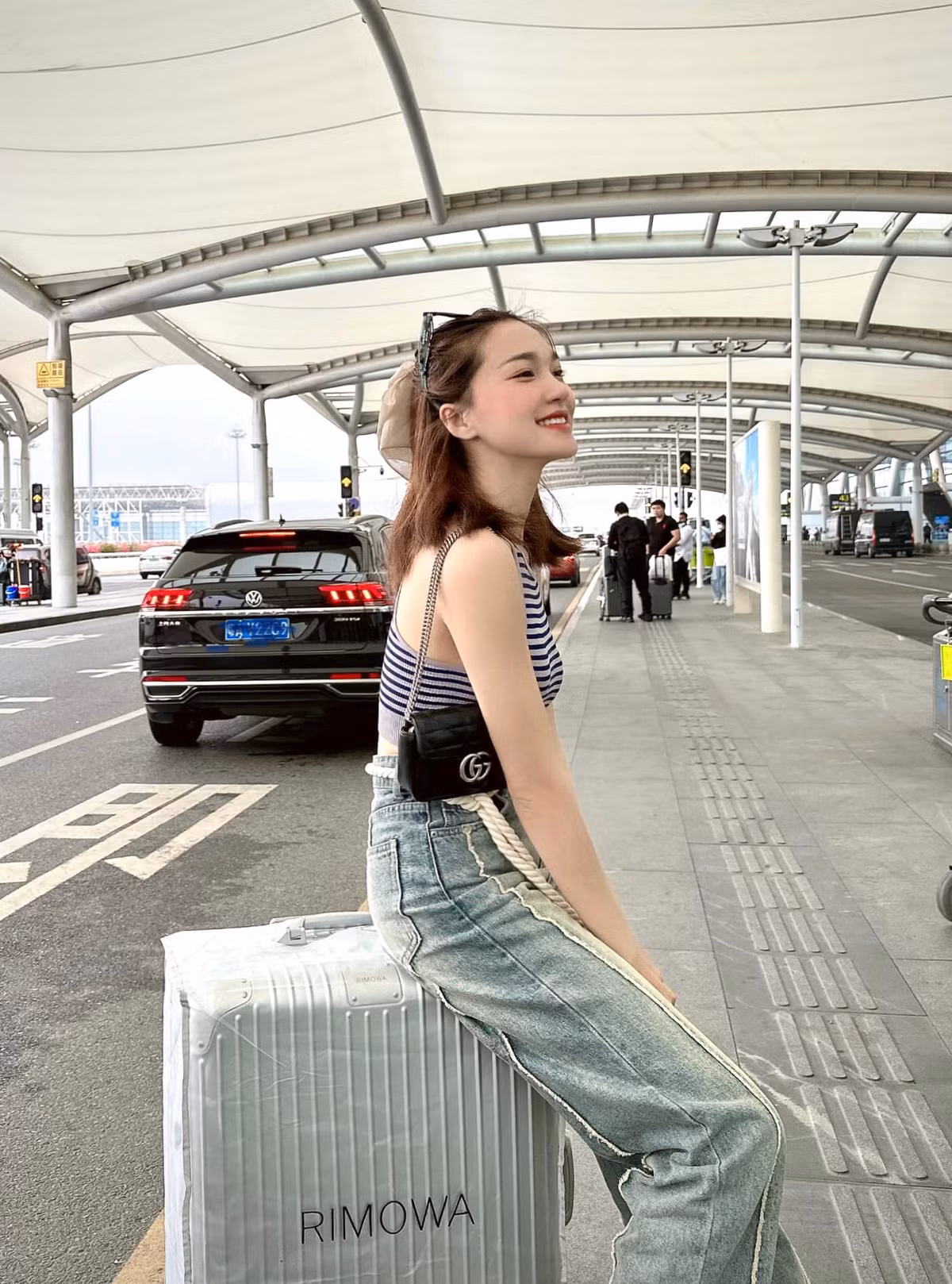 Ngọc Nữ được đánh giá là cô gái mang vẻ đẹp thuần Á Đông, nụ cười quyến rũ khiến nhiều người phát cuồng.