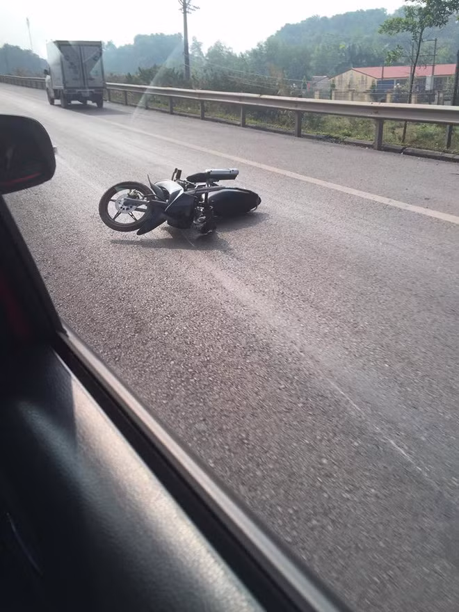 Hiện trường vụ tai nạn.