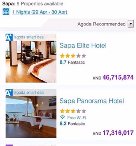 Phong khach san Sapa gia 50 trieu mot dem dip 30/4