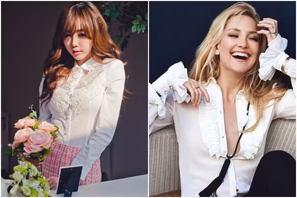 Khác với bạn, những cô nàng ngực bự khi diện sơ mi, nhất là sơ mi sáng màu, trông sẽ cực kỳ “lực lưỡng”, phồn thực, chẳng được thanh lịch như bản chất vốn dĩ của chiếc sơ mi.