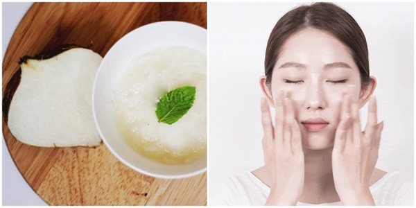 Sau đó, bạn cho củ đậu vào máy xay sinh tố và xay thật nhuyễn. Ảnh: nangcotrehoa.