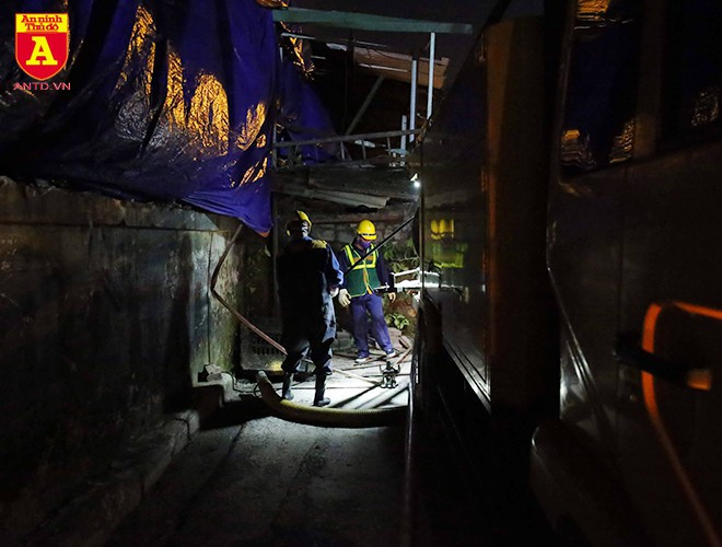 Đơn vị sử dụng thiết bị dây chuyền cơ giới thực hiện theo quy trình thông, hút