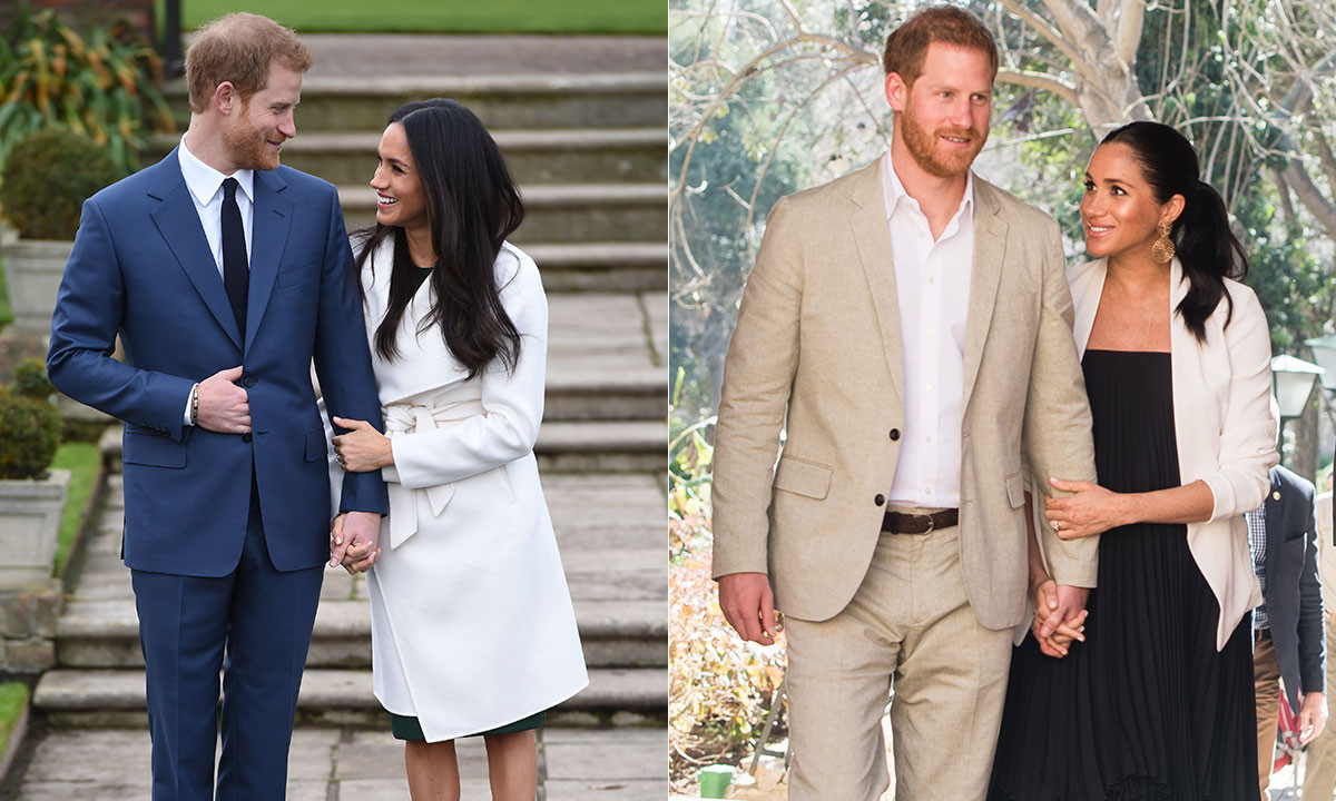 Một trong những lần phá vỡ quy tắc và truyền thống Hoàng gia Anh của vợ chồng Hoàng tử Harry là việc cặp đôi này thường thể hiện tình cảm thân mật trước công chúng.