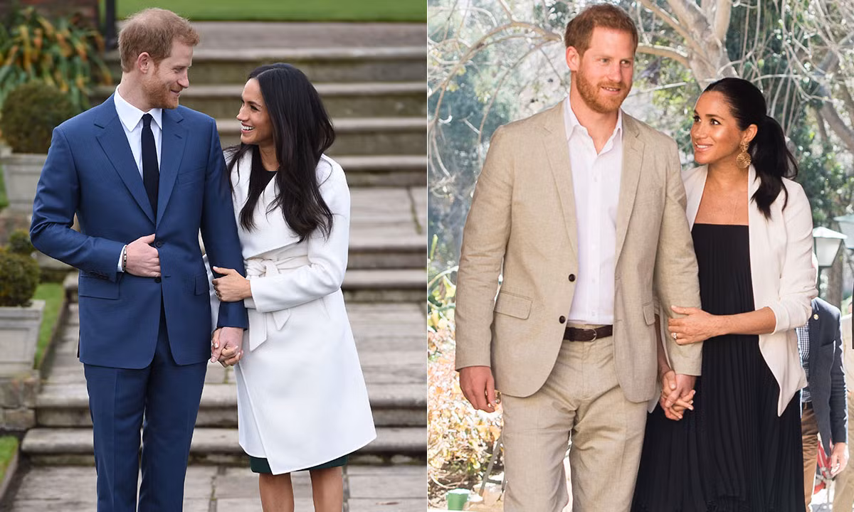 Một trong những lần phá vỡ quy tắc và truyền thống Hoàng gia Anh của vợ chồng Hoàng tử Harry là việc cặp đôi này thường thể hiện tình cảm thân mật trước công chúng.