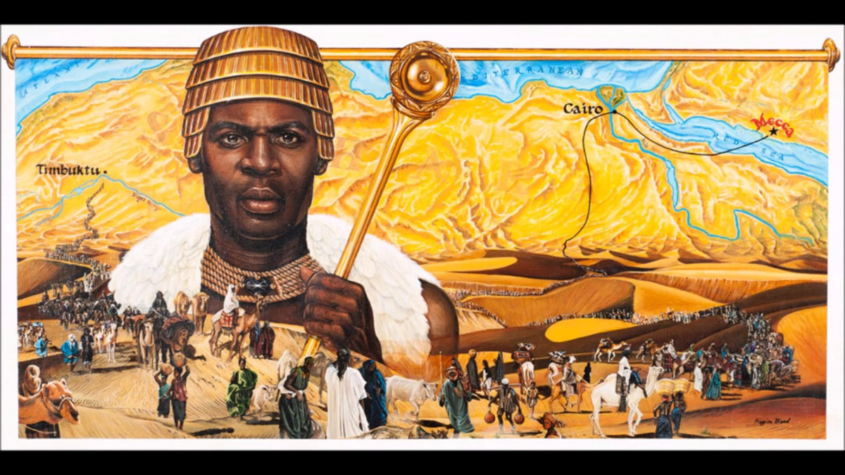 Sự giàu có của nhà vua Mansa Musa đến từ việc đế chế Mali có nguồn tàu nguyên dồi dào, chủ yếu là vàng.