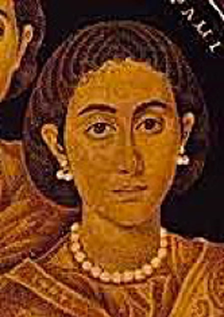 Bà hoàng của người Hung Hô giám sát người hầu làm ra những bộ trang phục tinh xảo từ vải lanh.