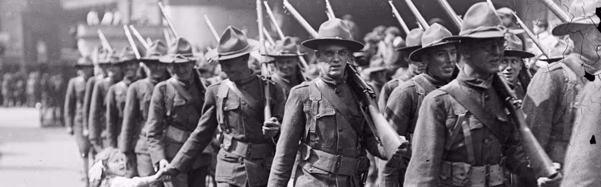 Quyết định này được Mỹ đưa ra sau khi xem xét tình hình và quan ngại nếu Đức thắng trận trong Thế chiến 1 thì ảnh hưởng của Mỹ ở châu Âu sẽ bị lung lay.