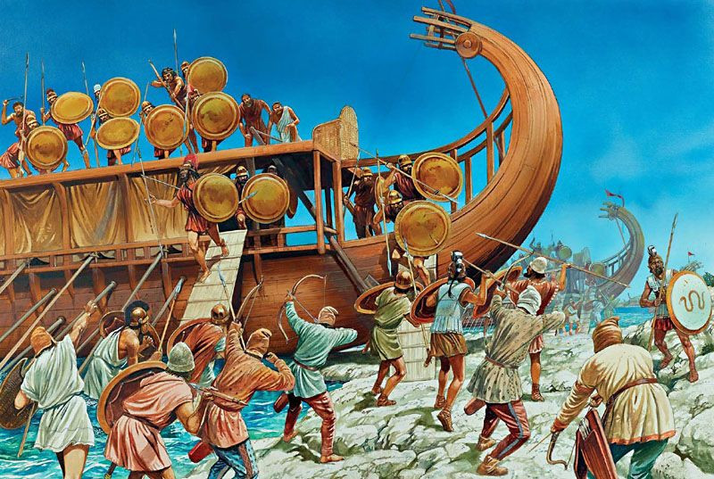 Trong suốt 2 năm, quân đội do tướng Nicias vẫn không thể chinh phục được Syracuse. Vì vậy, quân đội Athens bị hao tổn quân số khá nhiều.