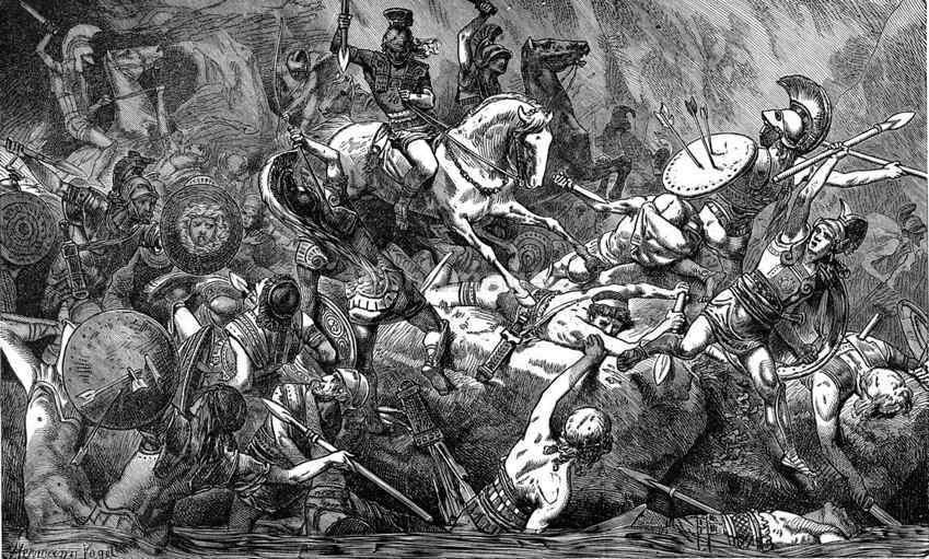 Trăng máu là hiện tượng thiên văn dùng để chỉ màu đỏ nâu của Mặt Trăng khi xảy ra hiện tượng nguyệt thực. Nhiều người không thể ngờ rằng trăng máu trở thành nguyên nhân khiến hàng ngàn binh sĩ Hy Lạp cổ đại tử trận.