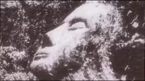 Tuy nhiên, một giả thuyết khác cho rằng, tượng đầu đá này chỉ là một phần của công trình khổng lồ nằm ẩn sâu dưới mặt đất mà con người chưa khai quật toàn bộ lên. Bí ẩn này không thể giải mã khi nó bị phá hủy trong chiến tranh.