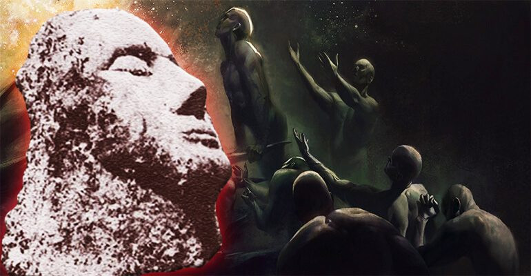 Các nhà nghiên cứu suy đoán những đặc điểm của tượng đầu đá có khả năng mô tả diện mạo của một người ngoài hành tinh thời cổ đại.