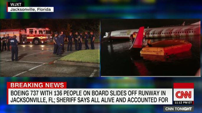 Hiện chưa rõ cần bao lâu để trục vớt máy bay khỏi sông. Ông Connor cũng cho biết phi hành đoàn đã tiến hành ngăn chặn rò rỉ nhiên liệu từ máy bay gần như ngay lập tức sau khi đảm bảo an toàn cho các hành khách. Ảnh: CNN