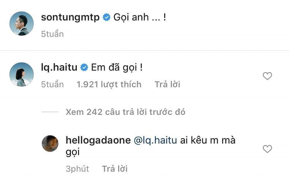 Hải Tú bị fan Sơn Tùng - Thiều Bảo Trâm ghét ra mặt vì nhiều lần không rõ cố tình hay vô ý tương tác kiểu "bạn trai - bạn gái" với Sơn Tùng trên mạng xã hội. Ảnh: Tổng hợp