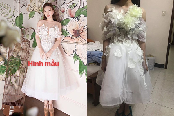 Đặc biệt, cứ mỗi mùa cưới, mùa prom, nhiều bạn gái kém may mắn lại nhận về cái kết giống cô gái trên ảnh vì ham mua hàng rẻ trên các trang web lừa đảo.