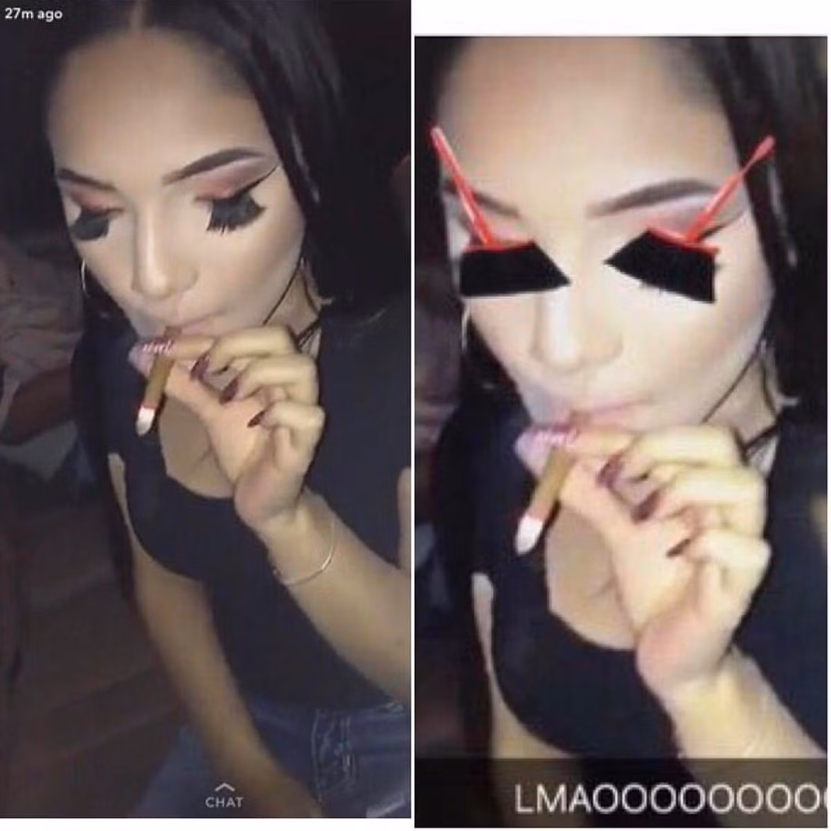 Chính vì thế các chị em nên cân nhắc thật kỹ trước khi nối mi, đừng chạy theo trend quá lập dị mà đánh mất cả hàng lông mi thật vốn tự nhiên của mình. Ảnh: Tổng hợp