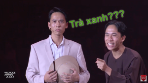 Tiểu phẩm mới của 1977 Vlog cũng nhắc đến cụm từ "trà xanh" vô cùng hot trên mạng xã hội những ngày qua.