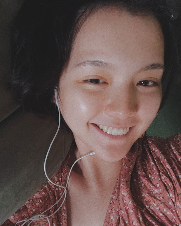 Hình ảnh mặt mộc của Hải Tú thực sự kém sắc hơn những hình ảnh lung linh trên MXH.