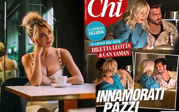 Mới đây, tạp chí Chi của Italy đã công khai hình ảnh tình tứ giữa Diletta Leotta và nam diễn viên Thổ Nhĩ Kỳ Can Yaman trong một buổi hẹn lãng mạn.