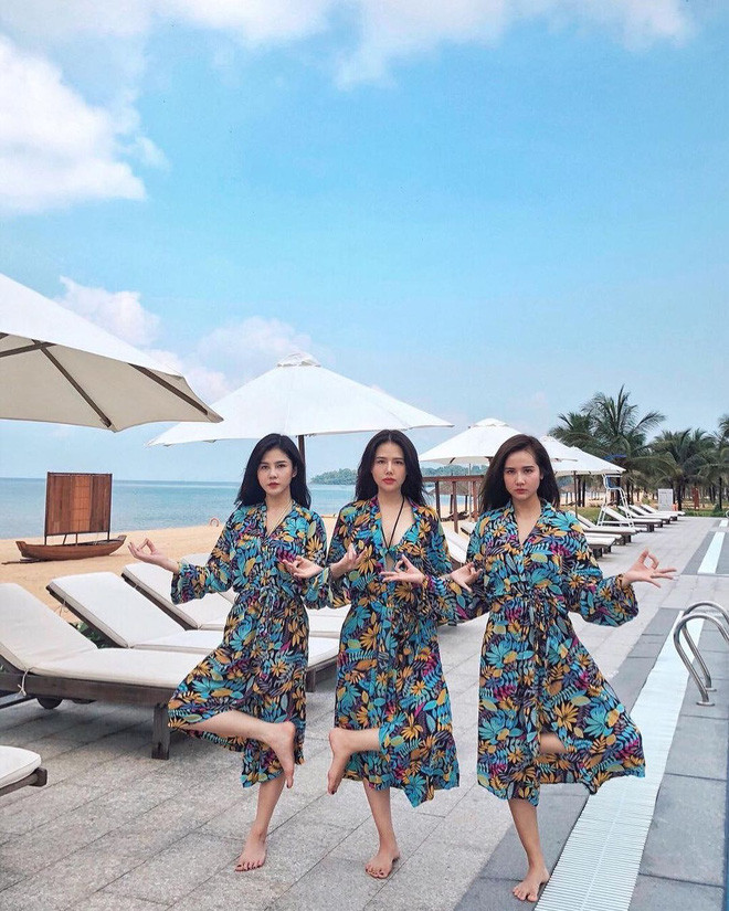 Nhan sắc đời thường không phải dạng vừa của bộ ba mỹ nhân Hà Thành nhanh chóng thu hút đông đảo lượt yêu thích.