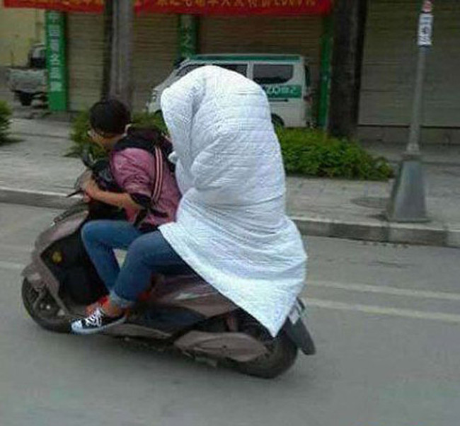 Như thế này mới chống chọi lại được cái rét mùa đông.