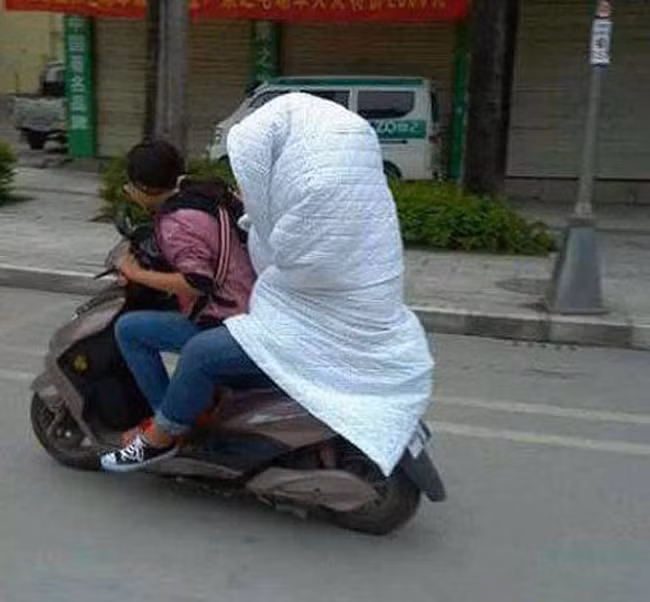 Như thế này mới chống chọi lại được cái rét mùa đông.