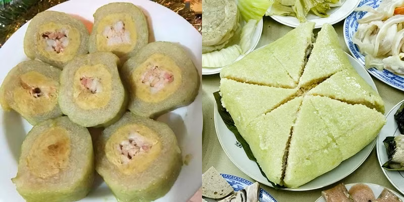 Cứ dịp cận Tết, trong nhà lại treo lủng lẳng bao nhiêu bánh chưng, rồi thì được biếu. Quanh đi quẩn lại mấy chục cái bánh chưng, ăn luộc ngán rồi thì chuyển sang rán "đổi vị".