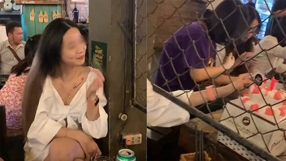 Hành động kém duyên, vô ý thức của cô gái trẻ nhận được vô số lời chỉ trích, ném đá.