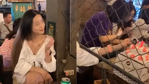 Hành động kém duyên, vô ý thức của cô gái trẻ nhận được vô số lời chỉ trích, ném đá.