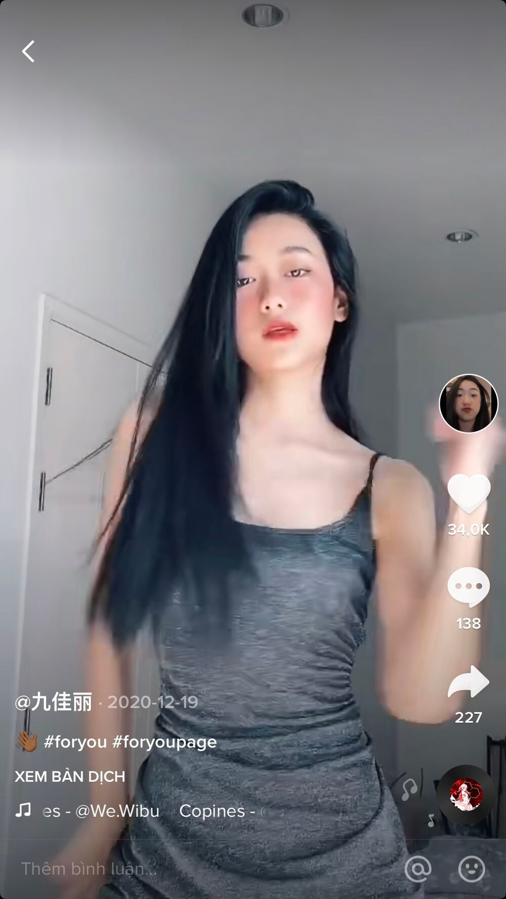 Theo tìm hiểu, cô nàng đang thu hút mọi sự chú ý của cộng đồng TikTok vì giống Lê Bống như 2 giọt nước là người Thái Lan.