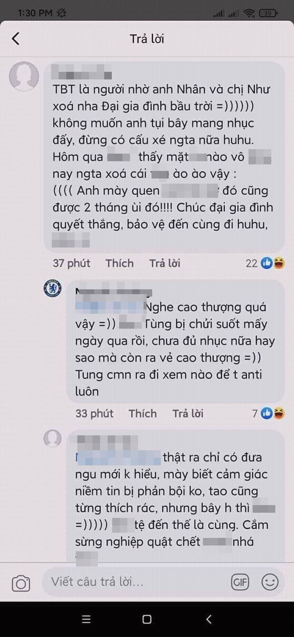 Cư dân mạng cho biết người đăng tải từng là fan cứng của Sơn Tùng nhưng sau này lại đứng về phía Thiều Bảo Trâm. Anh cũng đã sớm xoá status sau khi bị netizen tràn vào "tấn công".