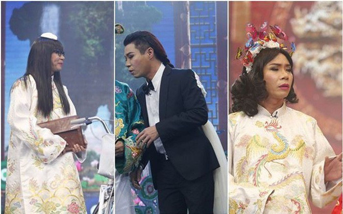 Trong Táo quân 2017, trang phục chủ đạo của Bắc Đẩu là màu trắng duyên dáng, ngây thơ.