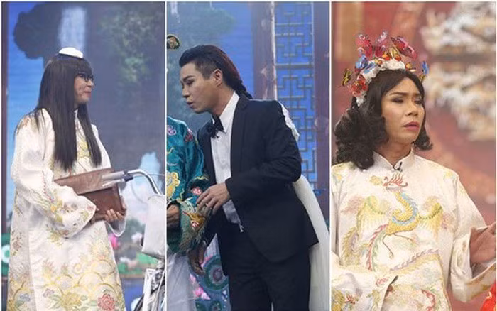 Trong Táo quân 2017, trang phục chủ đạo của Bắc Đẩu là màu trắng duyên dáng, ngây thơ.