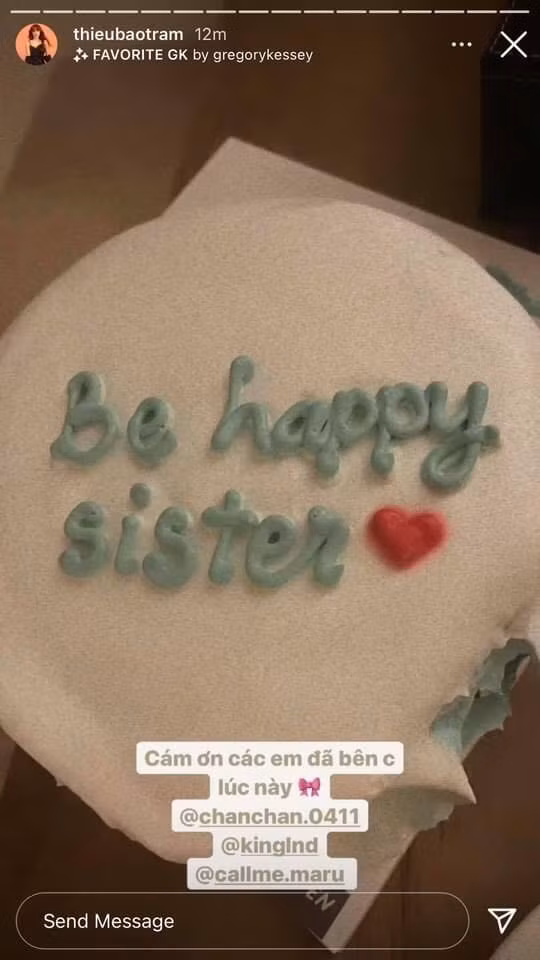 Cả Xoài Non, Linh Ngọc Đàm đều có động thái ủng hộ Thiều Bảo Trâm, còn làm lộ chi tiết liên quan đến người thứ ba.