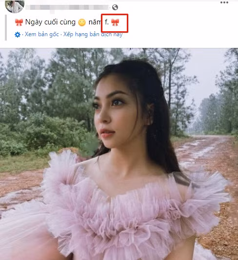 Thời gian gần đây trên mạng xã hội lại rộ tin đồn Nhật Lê sắp lấy chồng. Mọi chuyện bắt đầu từ việc cô nàng lộ ảnh đi chụp hình cưới. Đến tối 31/12, Nhật Lê tiếp tục gây tò mò khi đăng ảnh bản thân kèm caption lấp lửng: "Ngày cuối cùng năm f". Mọi người cho rằng "f" ở đây có nghĩa là "FA" - độc thân. Dịch nguyên lại cả câu là: "Ngày cuối cùng năm FA".