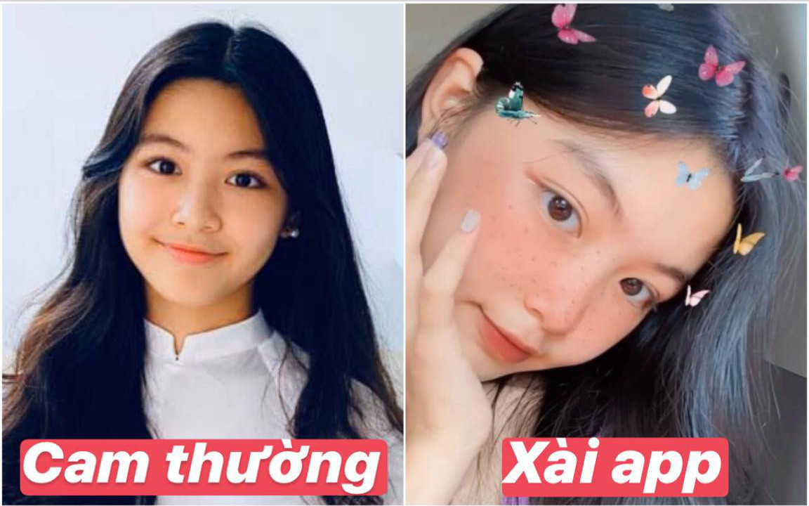 Bất chấp việc dùng phần mềm chỉnh ảnh hay chụp bằng camera thường, ái nữ nhà MC Quyền Linh vẫn khiến người nhìn mê đắm bởi nhan sắc xinh đẹp.