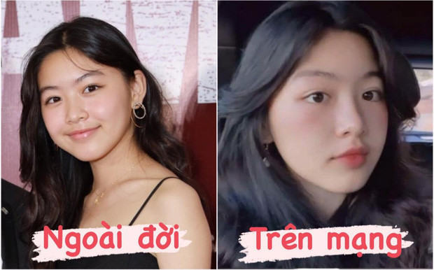 Trong một diễn biến khác, rất nhiều "thánh soi" đã quyết định so sánh khoảnh khắc mặt mộc này với loạt ảnh sống ảo trên mạng xã hội của Lọ Lem trước đó. Ở cả 2 phiên bản, gần như không có chút khác biệt nào.