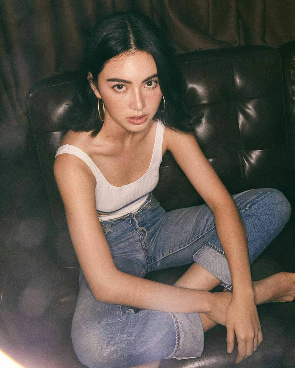 Hot girl 9x sở hữu chiều cao 1m75, cơ thể cân đối và gương mặt tuyệt đẹp.