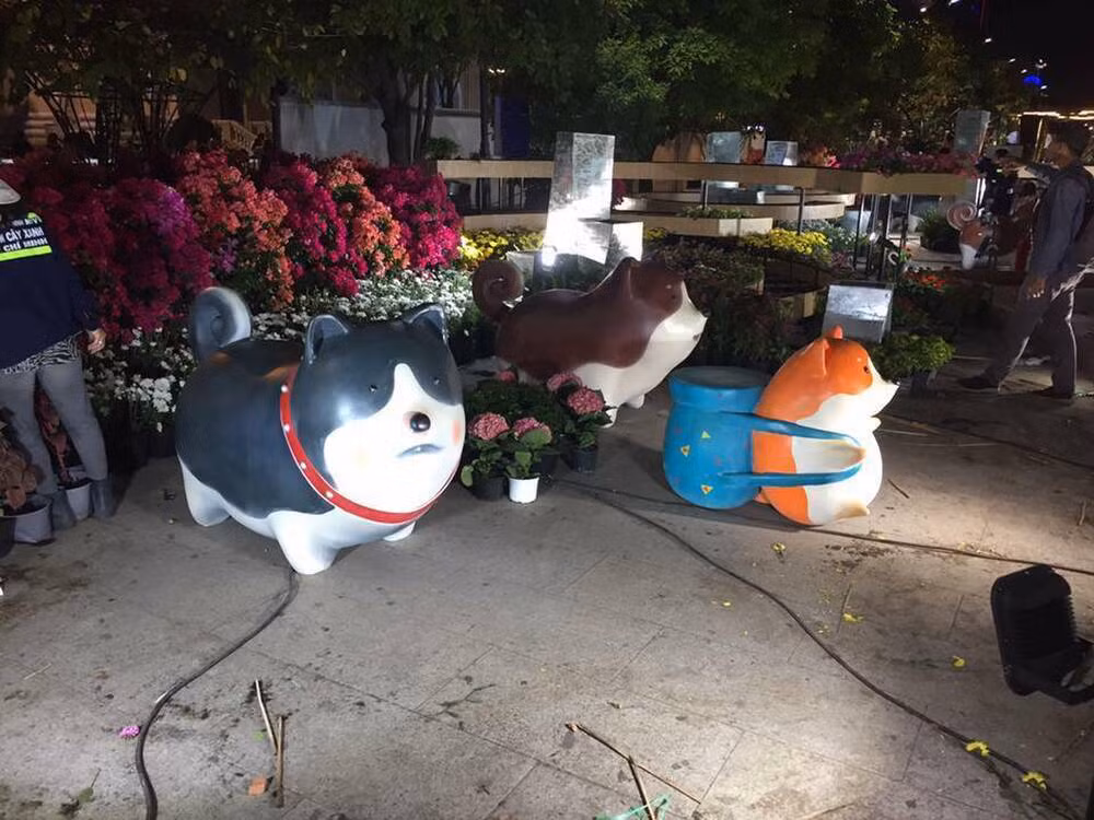 Chú chó với tạo hình không khác gì những con chuột túi.