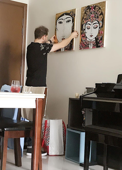 Trước màn cầu hôn, Bảo Trúc thường xuyên khoe ảnh nửa kia nhưng giấu mặt anh.