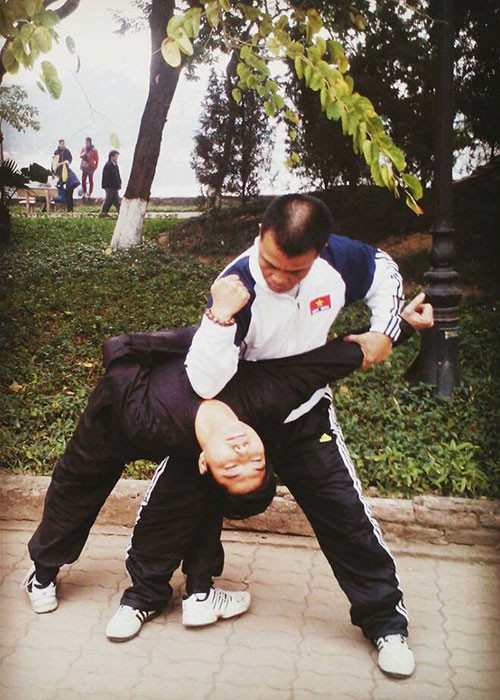Theo Người đưa tin, nam diễn viên phim “Người phán xử” đam mê võ thuật từ nhỏ. Ảnh: Nguoiduatin