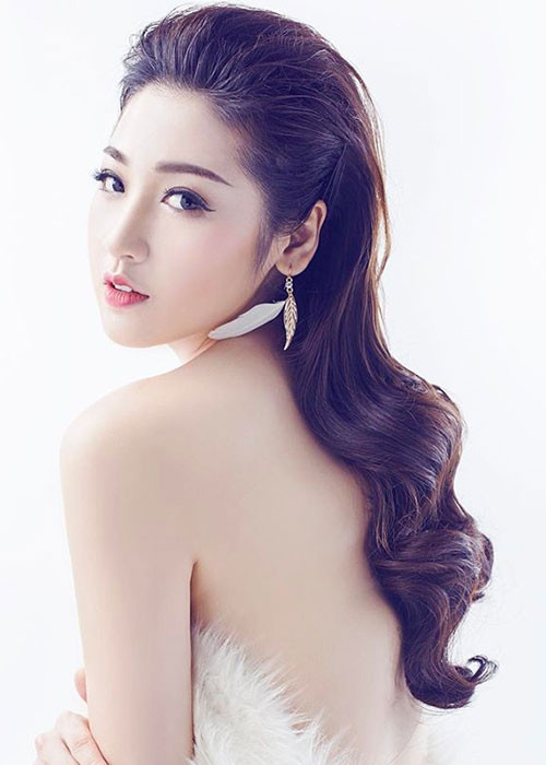 Tú Anh sinh năm 1993, bắt đầu gây chú ý khi đoạt danh hiệu Á hậu 1 cuộc thi Hoa hậu Việt Nam 2012. Ảnh: FBNV