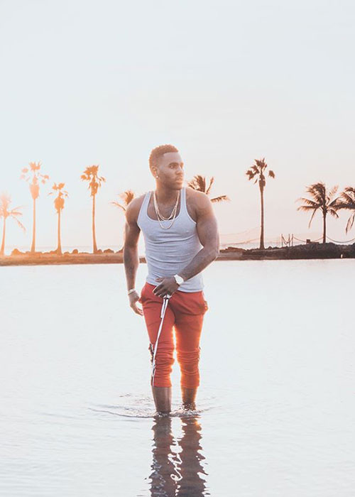 Jason Derulo tập sáng tác từ năm 5 tuổi và ra mắt ca khúc hoàn chỉnh đầu tiên "Crush on you" vào năm 8 tuổi. Ảnh: FBNV