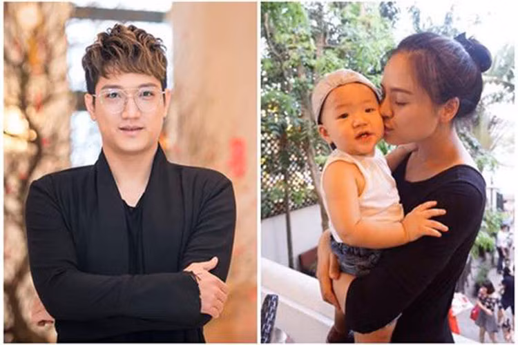 Thời điểm Chí Nhân vướng ồn ào tình cảm, anh và Thu Quỳnh đã có một cậu con trai mới được 6 tháng tuổi. Ảnh: VTC