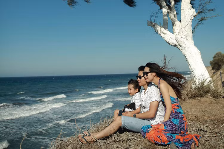 Gia đình nhỏ chính là nguồn động viên tinh thần lớn của Dương Thùy Linh.