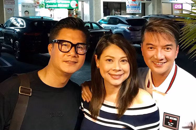 Đàm Vĩnh Hưng hội ngộ Thanh Thảo, Quang Dũng tại Mỹ.