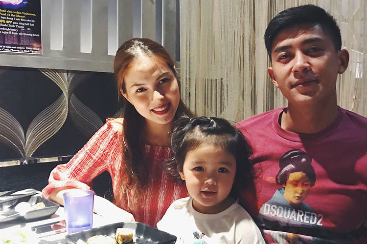 Cao Lâm Viên thường xuyên chia sẻ hình ảnh tổ ấm hạnh phúc của mình nhưng hiếm khi chia sẻ đời tư trên báo chí.